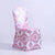 Pink Prestigia Wedding Chair Cover