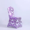 Wedding Chair Cover Prestigia Purple