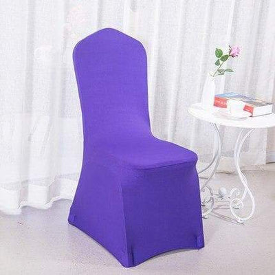 Purple Wedding Chair Cover