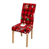 Chair Cover Merry Christmas Tiles