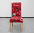 Red Merry Christmas Chair Cover