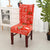 Red Christmas Chair Covers