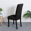Lys Black Velvet Chair Cover