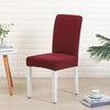 Wine Red Chair Cover