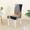 Grey, Black and Beige Chair Cover