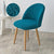 Duck Egg Blue Scandinavian Chair Cover