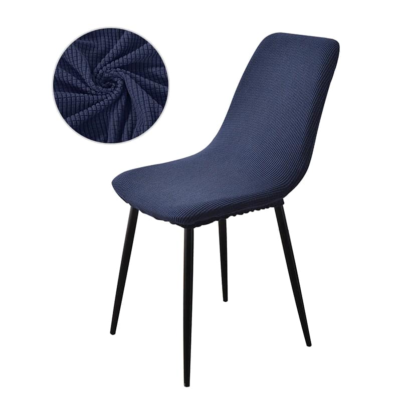 Navy Blue Scandinavian Chair Cover