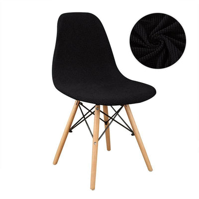 Black Scandinavian Chair Cover