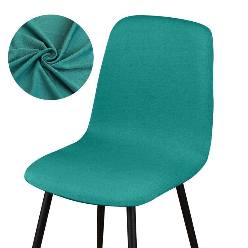 PEACOCK Blue-Green Scandinavian Chair Cover