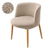 Light Brown Scandinavian Chair Cover