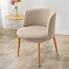 Light Brown Scandinavian Chair Cover