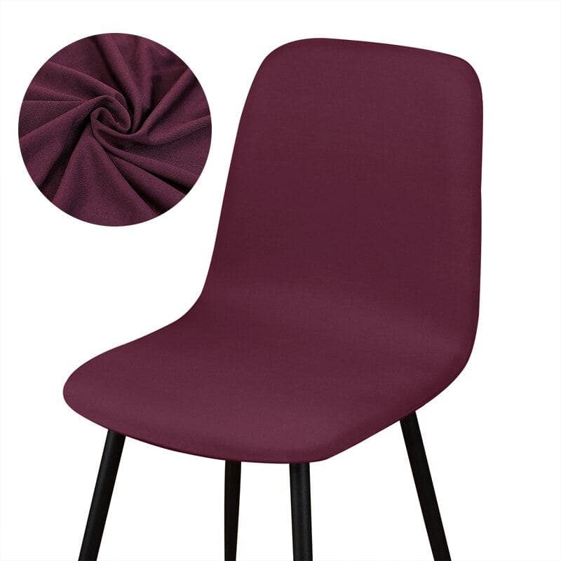 GARNET Red Scandinavian Chair Cover