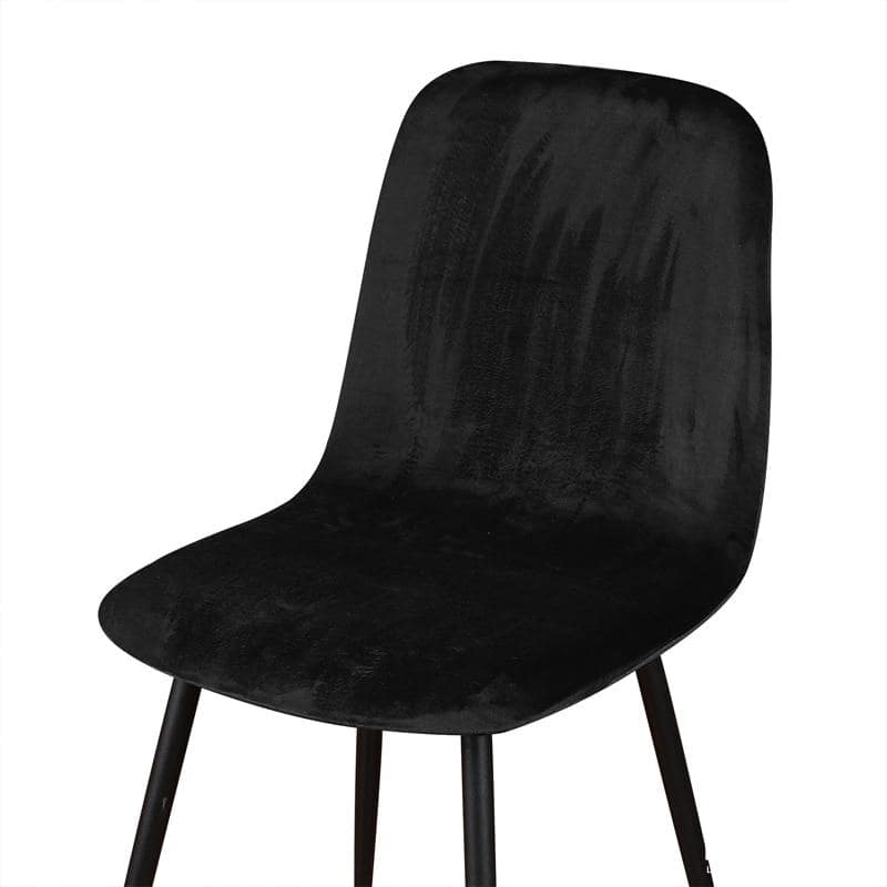 BLACK VELVET Scandinavian Chair Cover