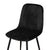 BLACK VELVET Scandinavian Chair Cover