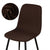 Chocolate Scandinavian Chair Cover