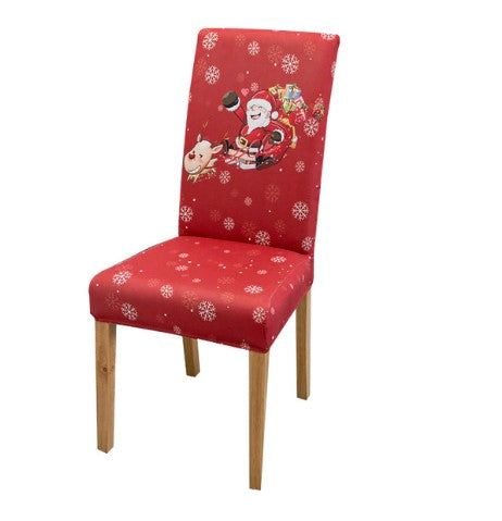 Christmas Sleigh Chair Cover