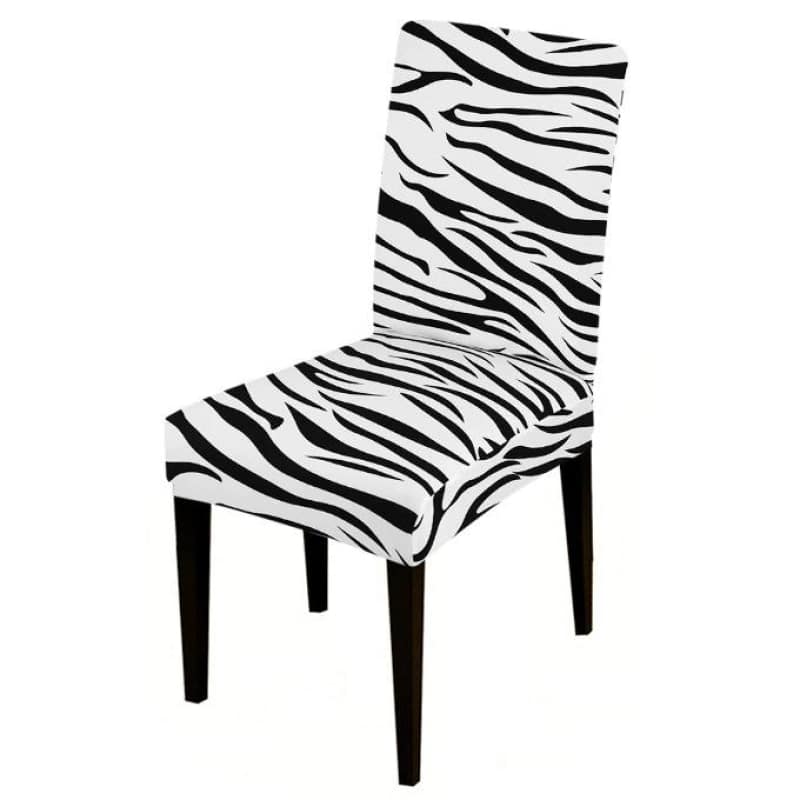 Zebra Chair Cover