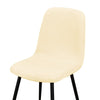 Cream Velvet Chair Cover