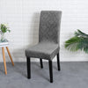 Lys Velvet Chair Cover Charcoal gray