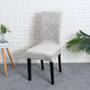 Lily Gray Velvet Chair Cover