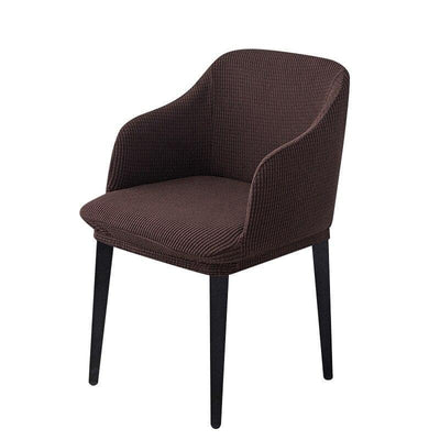 Dark Brown Scandinavian Chair Cover