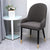 Deep Gray Scandinavian Chair Cover