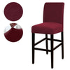 RED BORDEAUX Bar Stool Cover