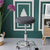 Dark Gray Bar Stool Cover