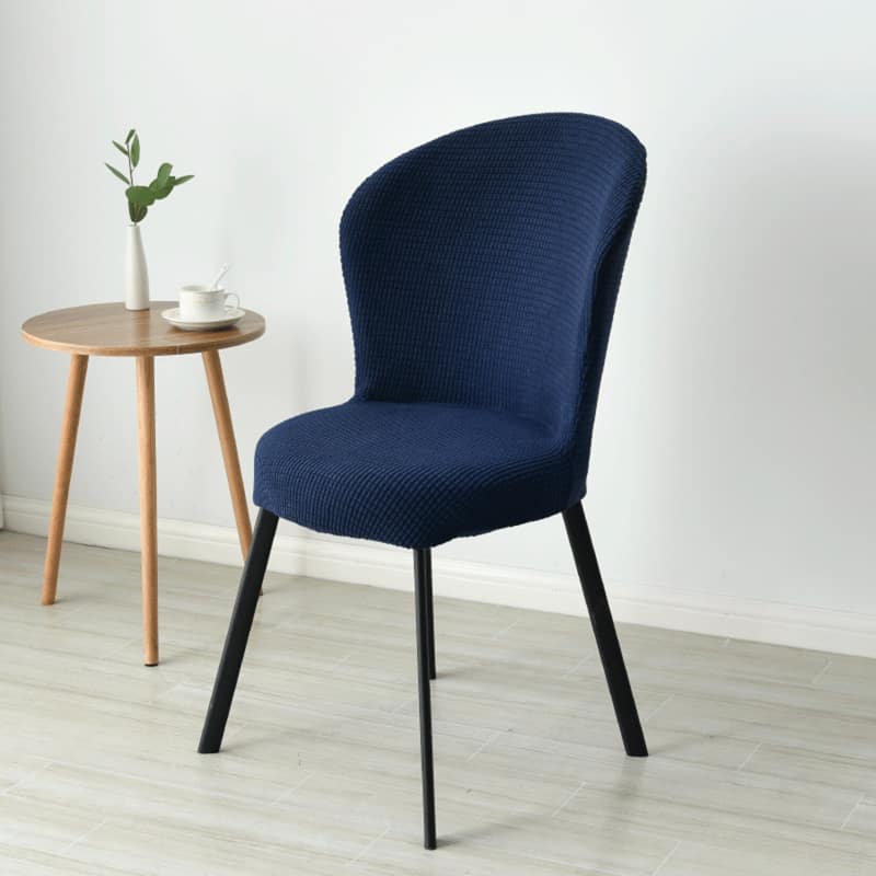 Midnight Blue Scandinavian Chair Cover