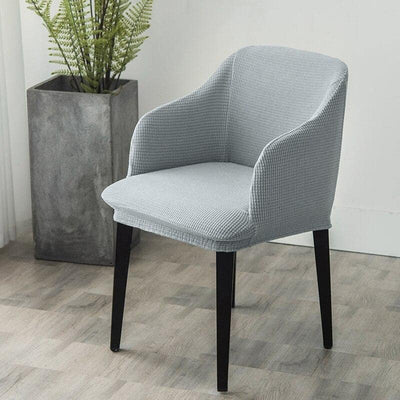 Light Gray Scandinavian Chair Cover