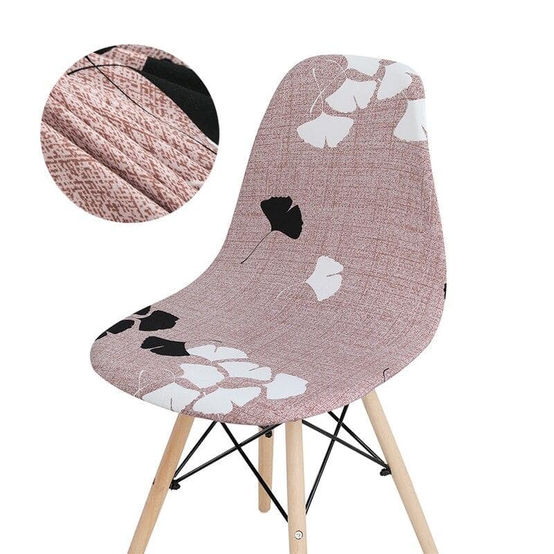 Dark Pink Scandinavian Chair Cover
