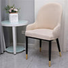 Light Beige Peninsula Scandinavian Chair Cover