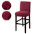 Vermilion Red Bar Stool Cover