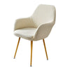 Scandinavian White Living Room Chair Cover