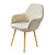 Scandinavian White Living Room Chair Cover