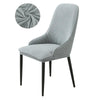 Light Gray METAL Scandinavian Chair Cover