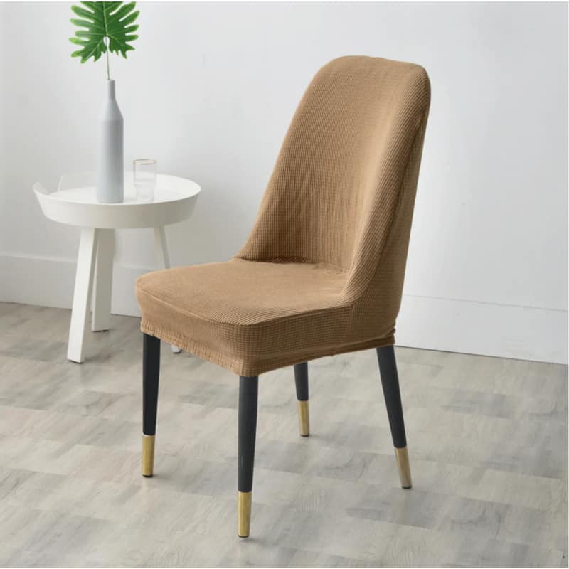 Light Brown Scandinavian Chair Cover