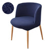 Navy Blue Scandinavian Chair Cover