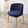 Navy Blue Scandinavian Chair Cover