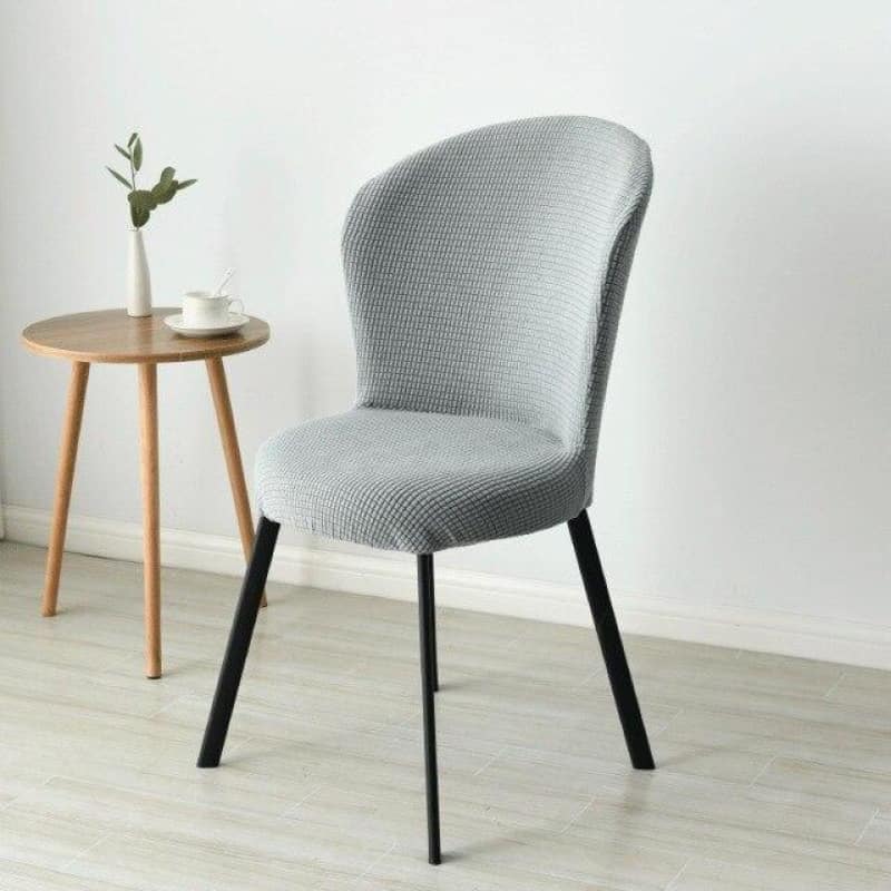 METAL GRAY Scandinavian Chair Cover