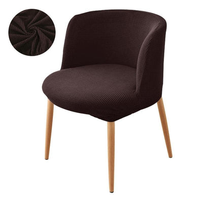 Dark Brown Scandinavian Chair Cover