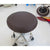 Coffee Brown Round Bar Stool Cover