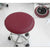 Wine Red Round Bar Stool Cover