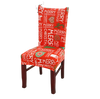 Chair Cover Merry Christmas Orange