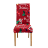 Red Merry Christmas Chair Cover