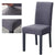 Steel Gray Chair Cover