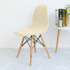 Light Beige Scandinavian Chair Cover