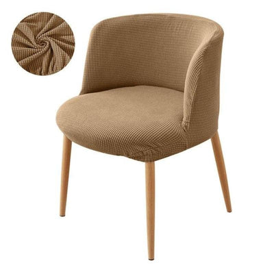 LIGHT BROWN Scandinavian Chair Cover