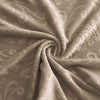 Lily Brown Velvet Chair Cover