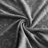 Lys Velvet Chair Cover Charcoal gray